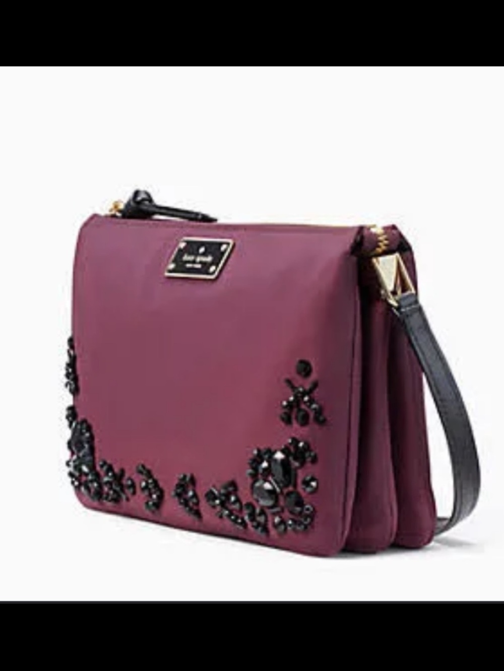 ♠️ $240 retail Kate Spade Wilson Road Embellished Madelyne crossbody - Picture 3 of 7